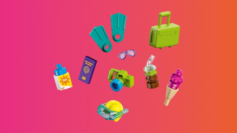LEGO® Friends Familienurlaub im Strandresort 1140 Teile 42673