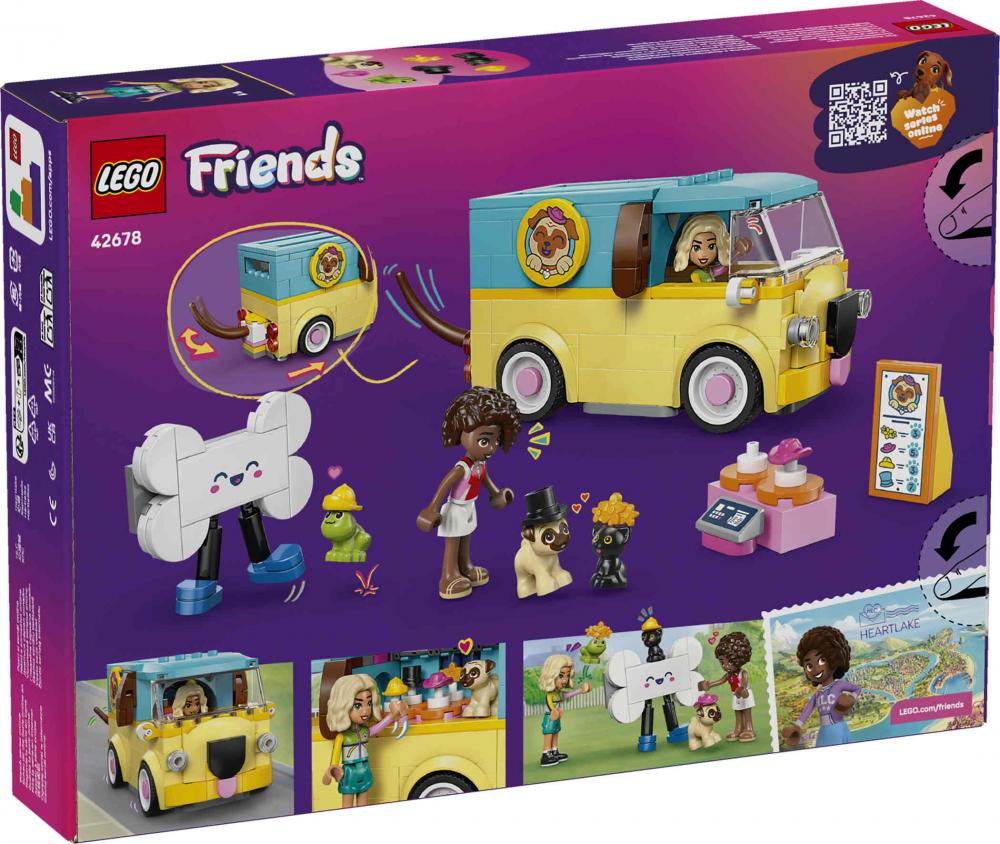 LEGO® Friends Haustierzubehör-Van 237 Teile 42678
