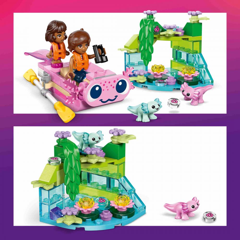 LEGO® Friends Axolotl-Abenteuerboot 95 Teile 42681