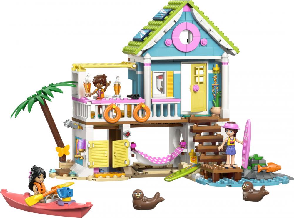 LEGO® Friends Strandhaus mit Robben 400 Teile 42699