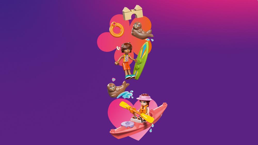 LEGO® Friends Strandhaus mit Robben 400 Teile 42699