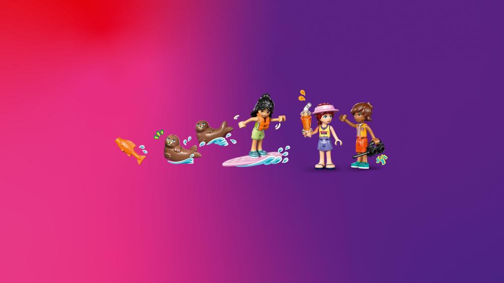LEGO® Friends Strandhaus mit Robben 400 Teile 42699