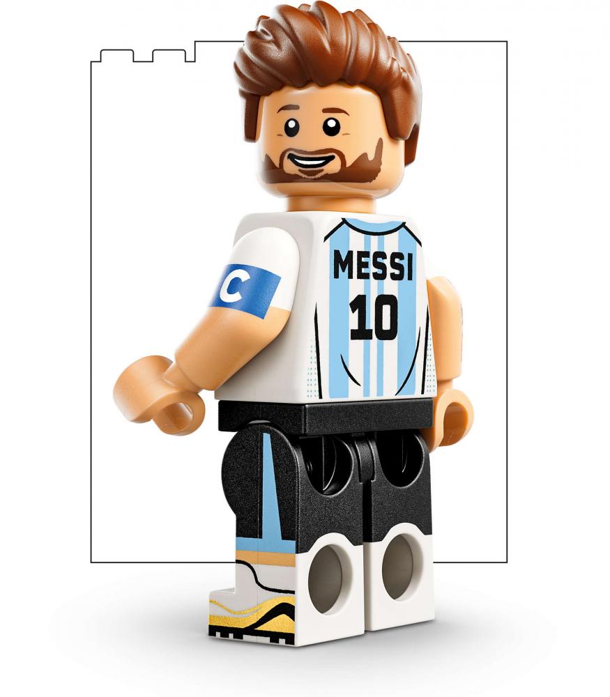 LEGO® Editions Football Lionel Messi - Fußball-Highlights 500 Teile 43011