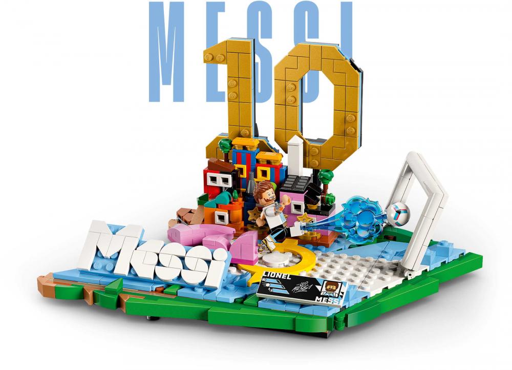 LEGO® Editions Football Lionel Messi - Fußball-Highlights 500 Teile 43011