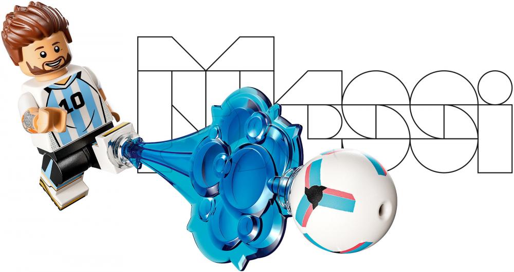 LEGO® Editions Football Lionel Messi - Fußball-Highlights 500 Teile 43011