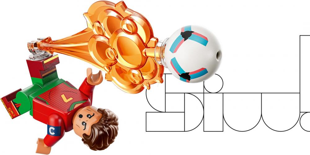 LEGO® Editions Football Cristiano Ronaldo - Fußball-Highlights 490 Teile 43012