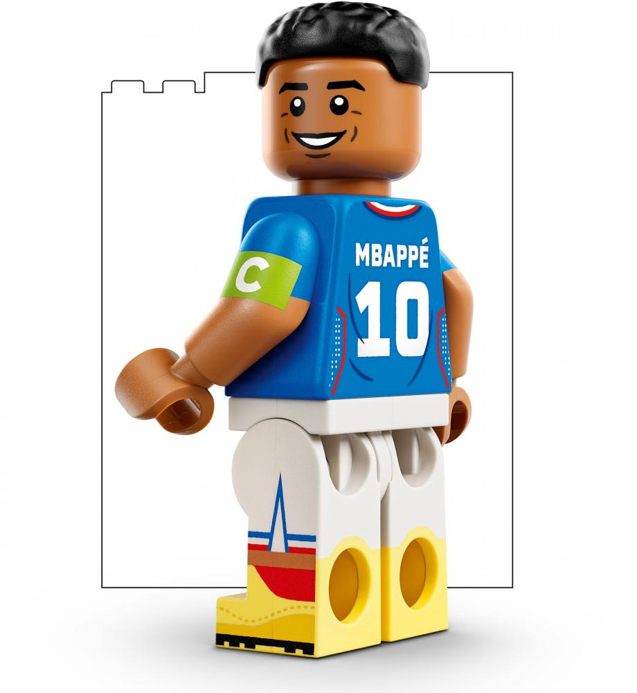 LEGO® Editions Football Kylian Mbappé - Fußball-Highlights 490 Teile 43013