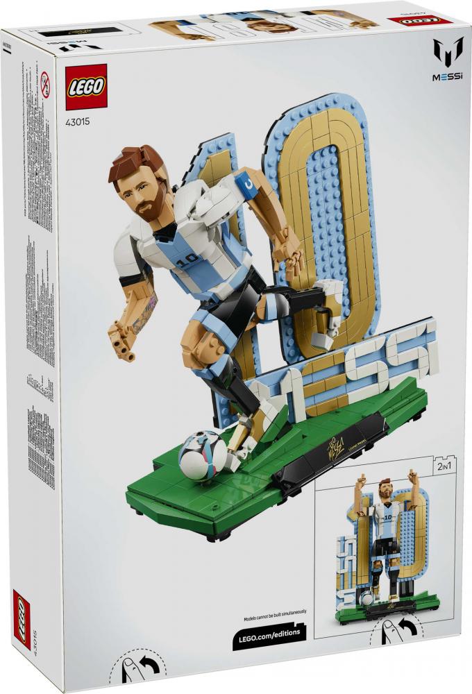 LEGO® Editions Football Lionel Messi - Fußballlegende 958 Teile 43015