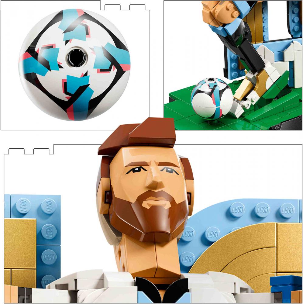 LEGO® Editions Football Lionel Messi - Fußballlegende 958 Teile 43015
