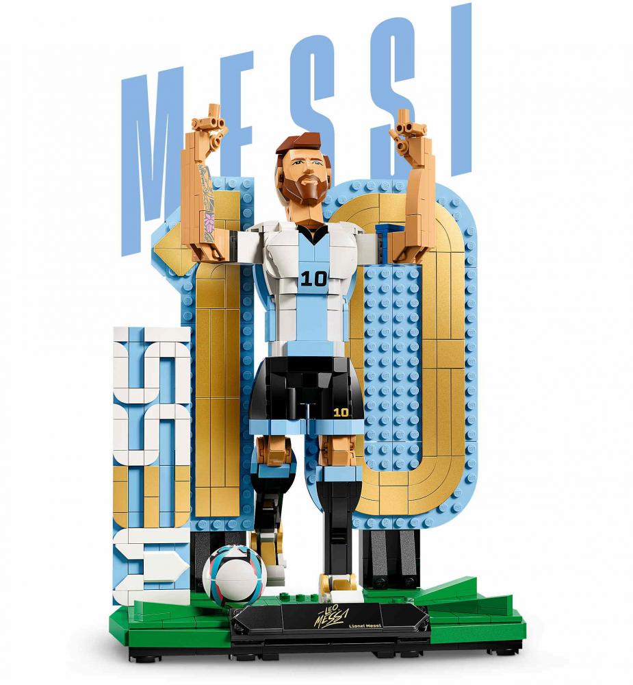 LEGO® Editions Football Lionel Messi - Fußballlegende 958 Teile 43015
