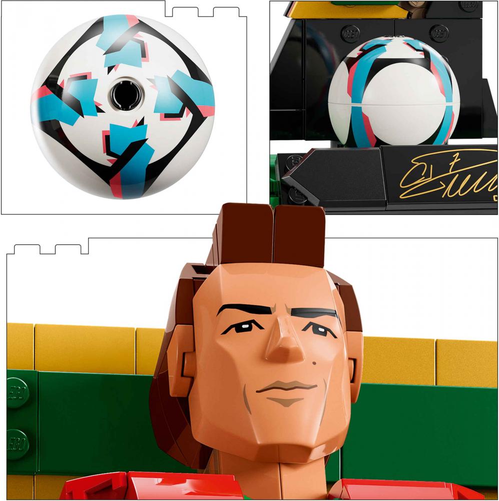 LEGO® Editions Football Cristiano Ronaldo - Fußballlegende 854 Teile 43016