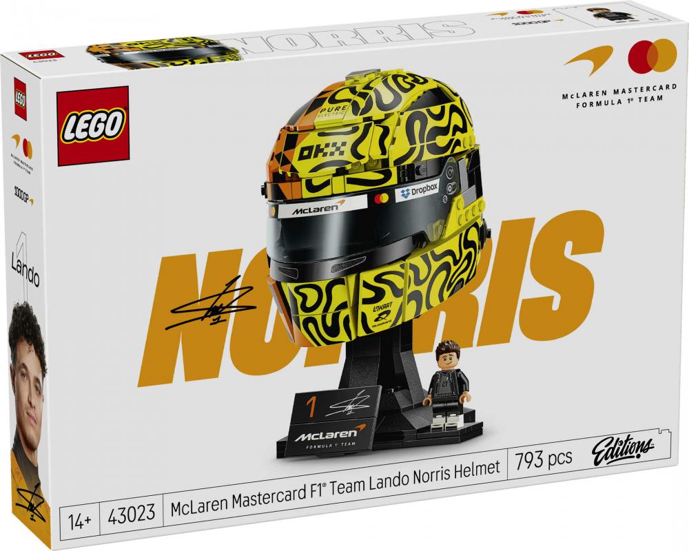 LEGO® Special Edition Formel 1 McLaren Mastercard F1® Team Lando Norris Helm 793 Teile 43023