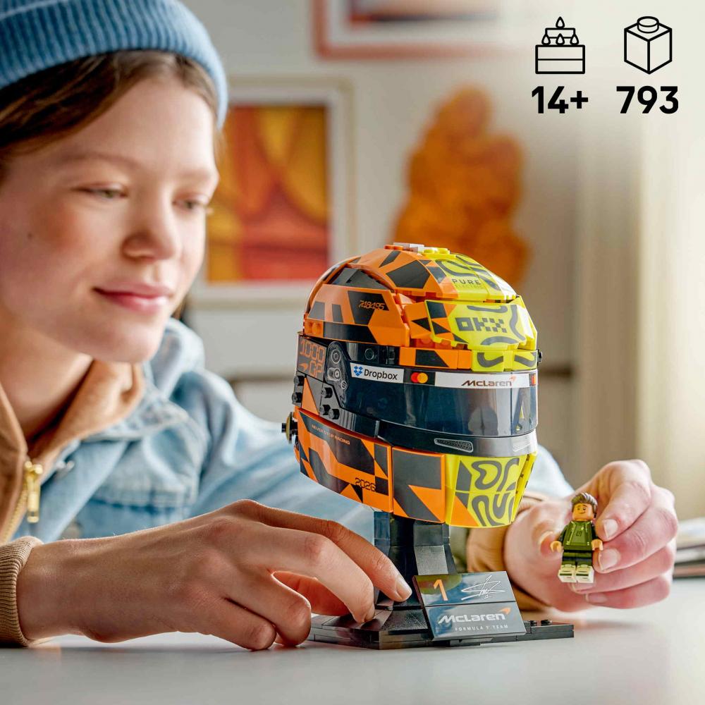 LEGO® Special Edition Formel 1 McLaren Mastercard F1® Team Lando Norris Helm 793 Teile 43023