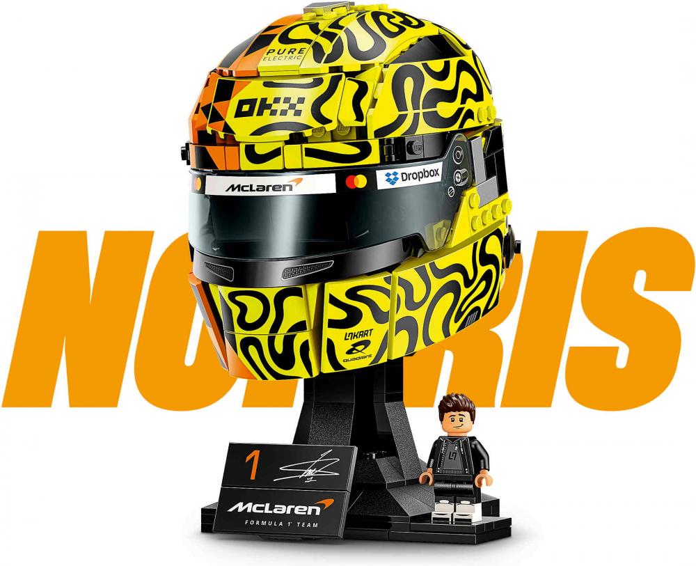 LEGO® Special Edition Formel 1 McLaren Mastercard F1® Team Lando Norris Helm 793 Teile 43023