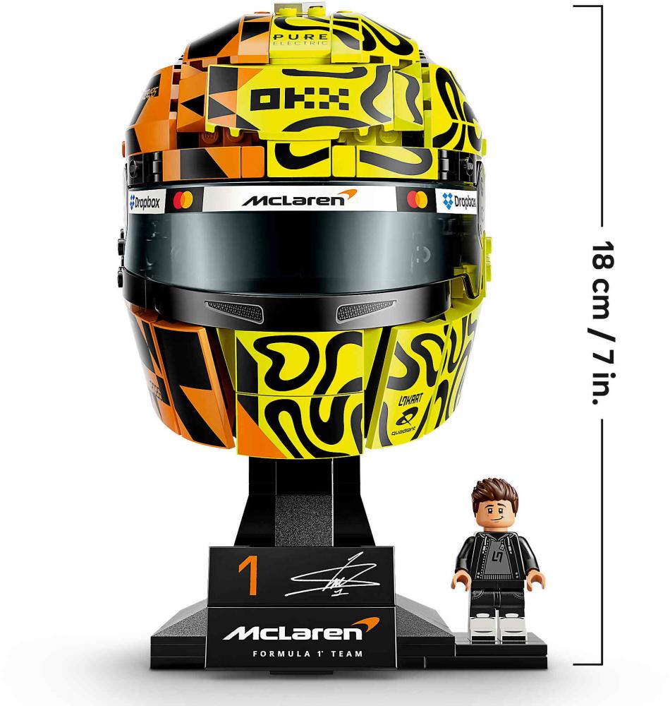 LEGO® Special Edition Formel 1 McLaren Mastercard F1® Team Lando Norris Helm 793 Teile 43023