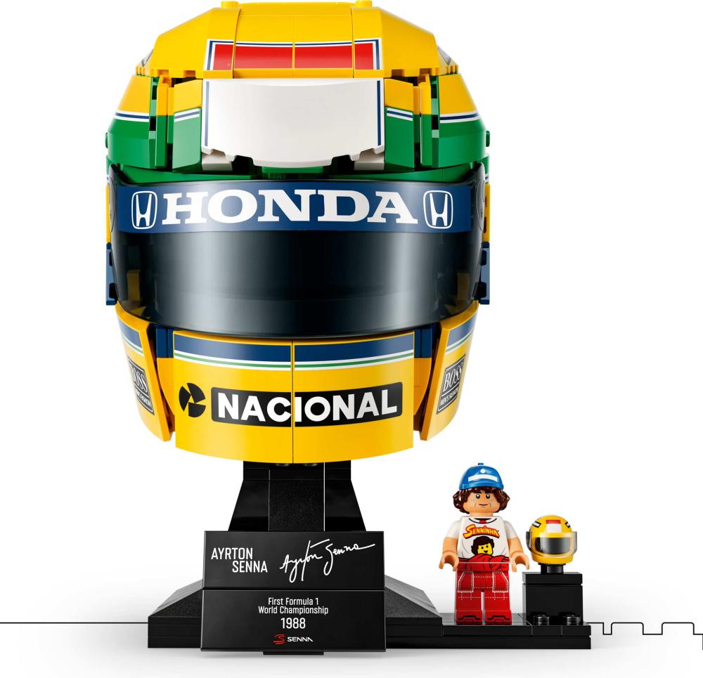 LEGO® Editions Formel 1 Ayrton Senna Helm 931 Teile 43024