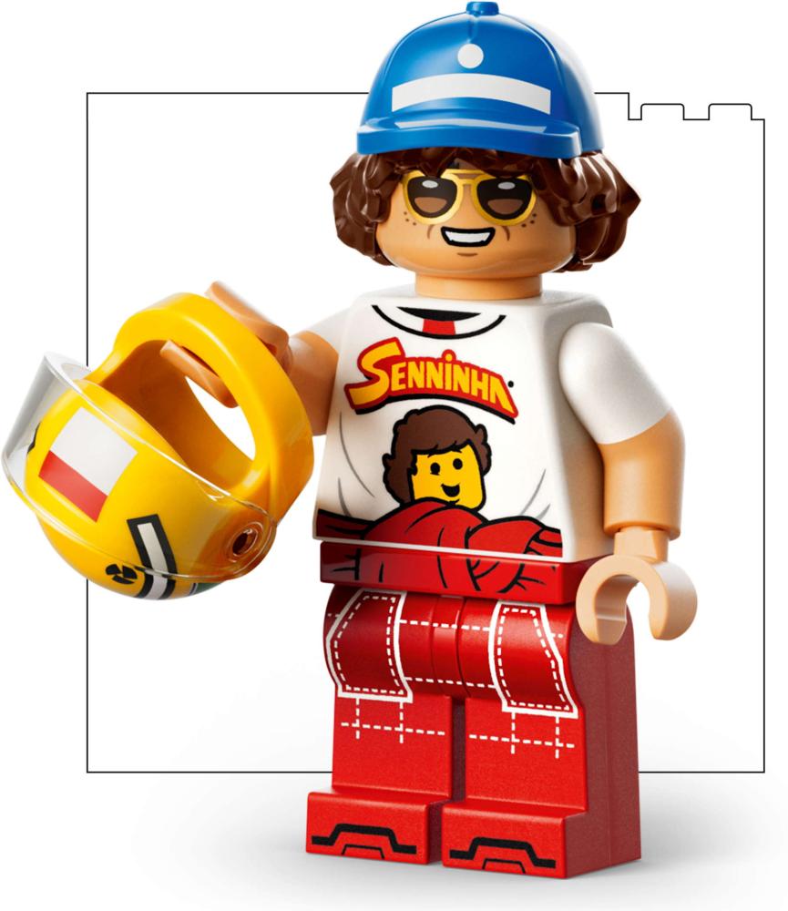 LEGO® Editions Formel 1 Ayrton Senna Helm 931 Teile 43024