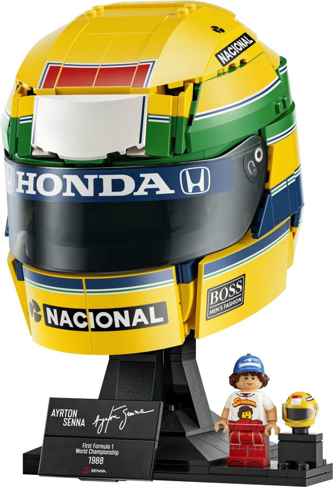 LEGO® Editions Formel 1 Ayrton Senna Helm 931 Teile 43024