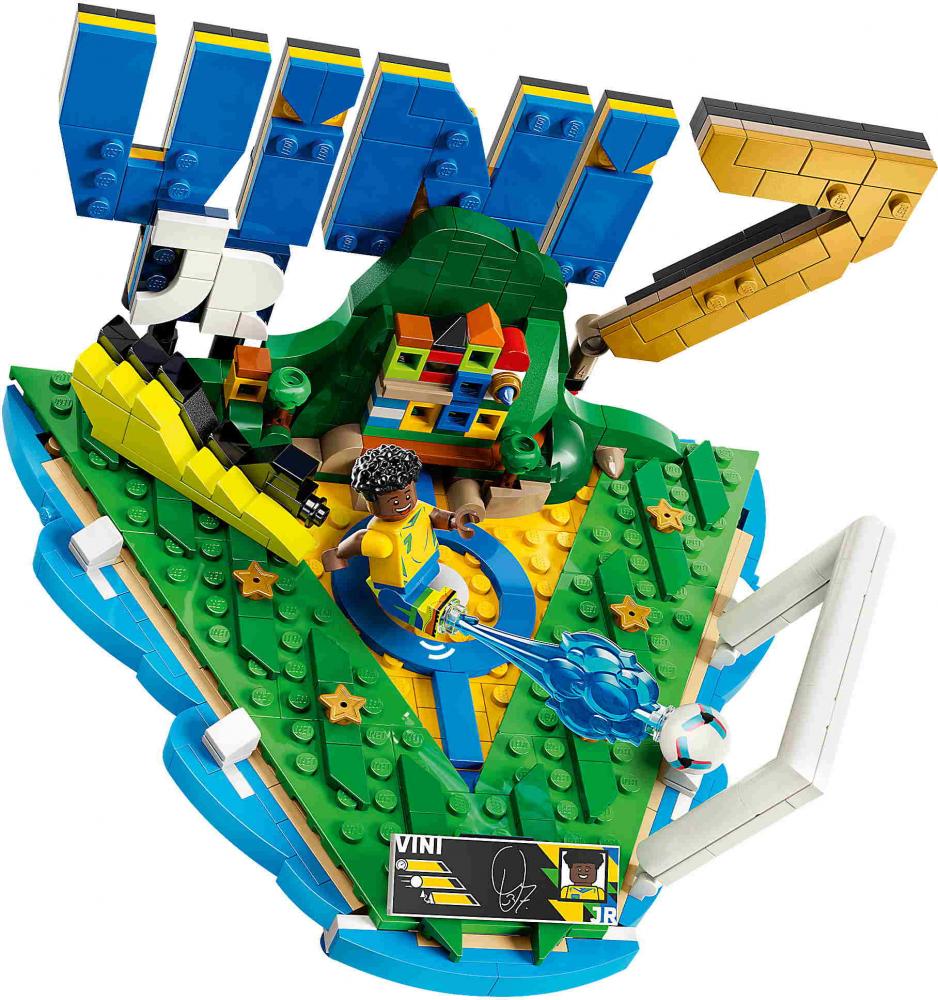 LEGO® Editions Football Vini Jr. - Fußball-Highlights 510 Teile 43027