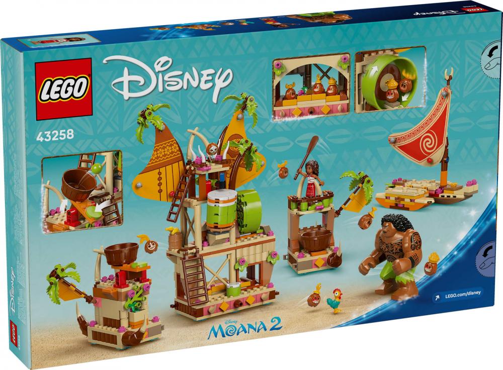 LEGO® Disney Princess Kakamora-Barge 572 Teile 43258