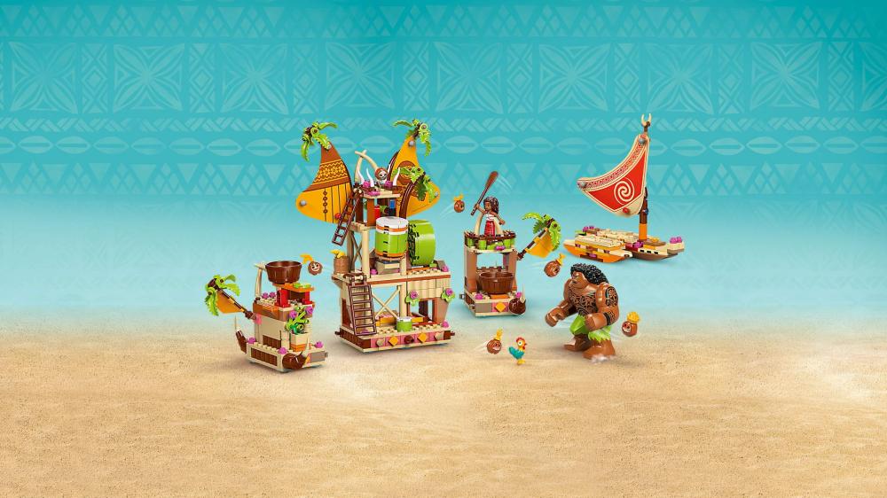 LEGO® Disney Princess Kakamora-Barge 572 Teile 43258