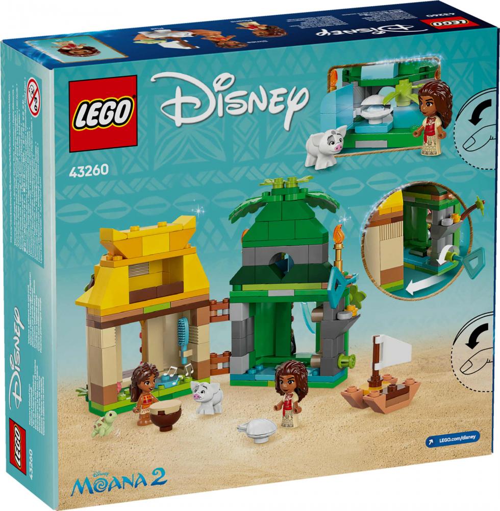 LEGO® Disney Princess Vaianas Inselspaß 175 Teile 43260