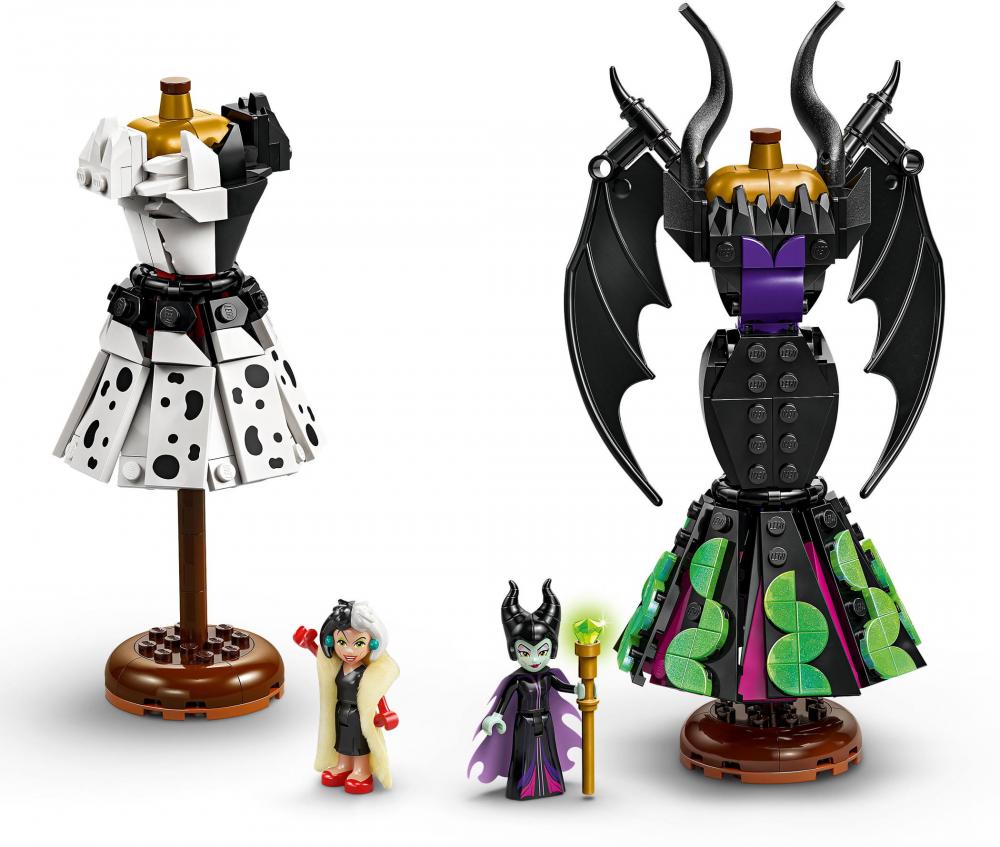 LEGO® Disney Classic Die Kleider von Malefiz und Cruella De Vil 524 Teile 43262