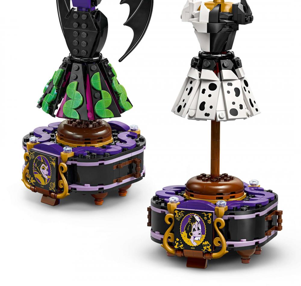LEGO® Disney Classic Die Kleider von Malefiz und Cruella De Vil 524 Teile 43262
