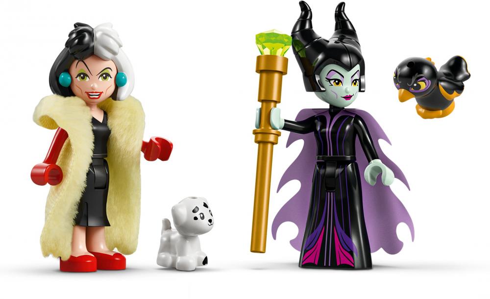 LEGO® Disney Classic Die Kleider von Malefiz und Cruella De Vil 524 Teile 43262