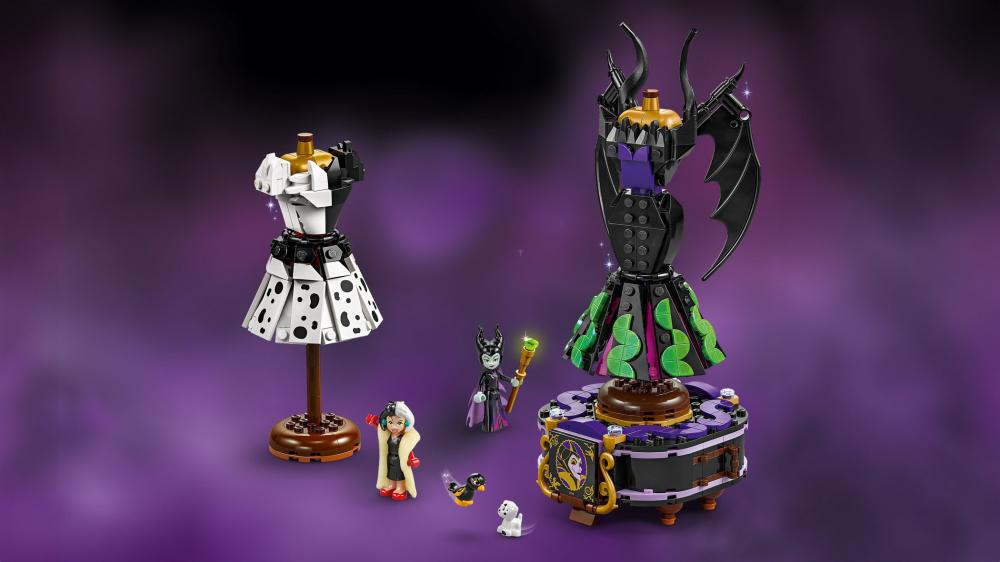 LEGO® Disney Classic Die Kleider von Malefiz und Cruella De Vil 524 Teile 43262