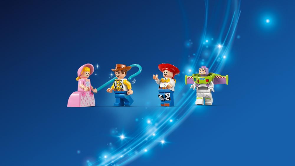 LEGO® Disney Pixar Partyzug und das Auto RC aus Toy Story 206 Teile 43264