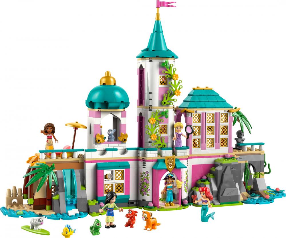 LEGO® Disney Princess Prinzessinnenschloss mit Haustieren 787 Teile 43267