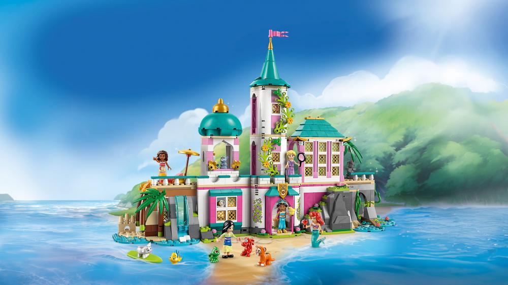 LEGO® Disney Princess Prinzessinnenschloss mit Haustieren 787 Teile 43267