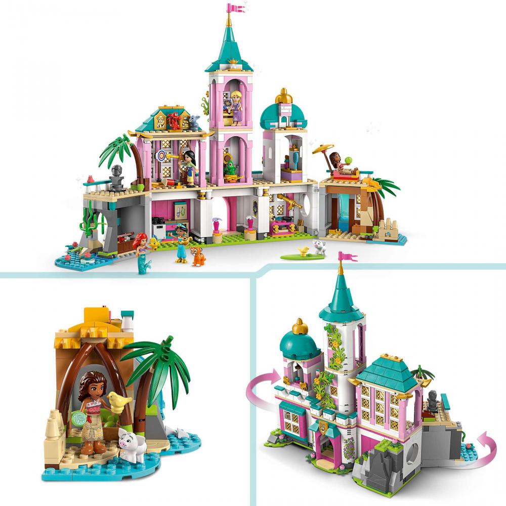 LEGO® Disney Princess Prinzessinnenschloss mit Haustieren 787 Teile 43267