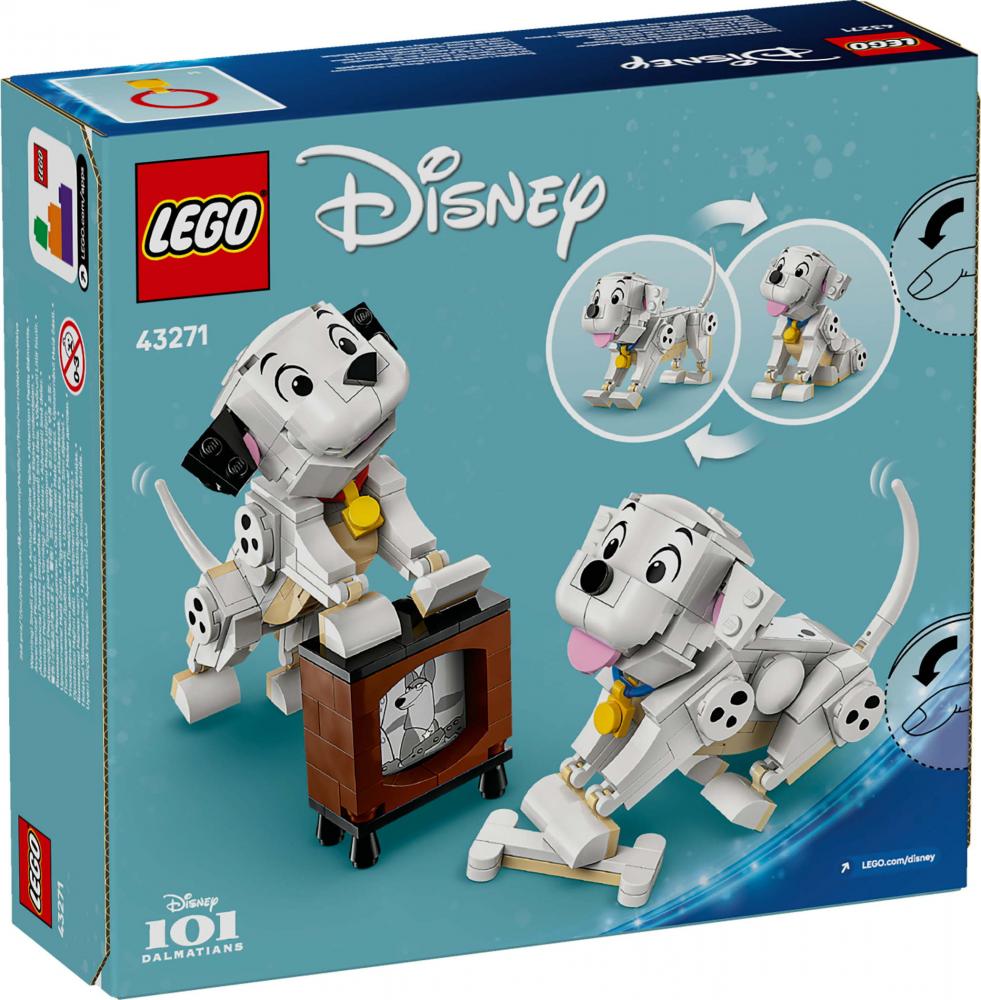 LEGO® Disney Classic Die Welpen Lucky und Penny aus 101 Dalmatiner 268 Teile 43271