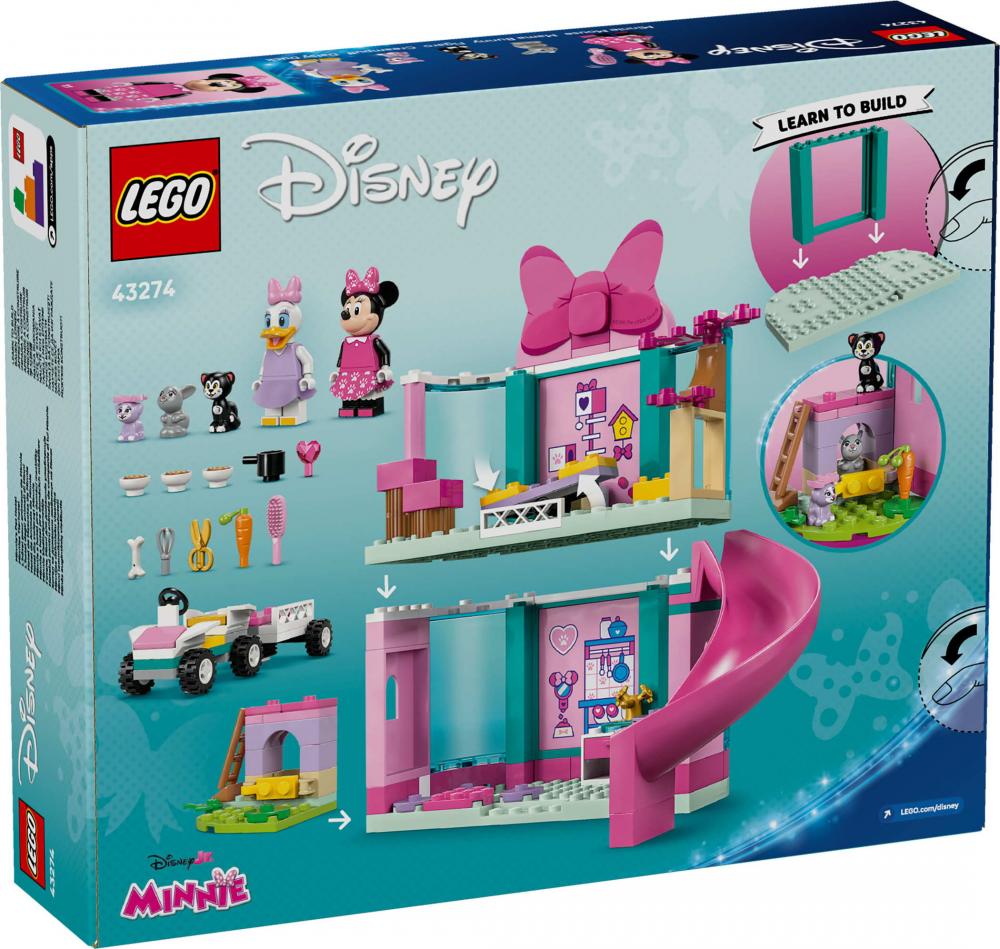LEGO® Disney Classic Minnies Tierhotel 161 Teile 43274