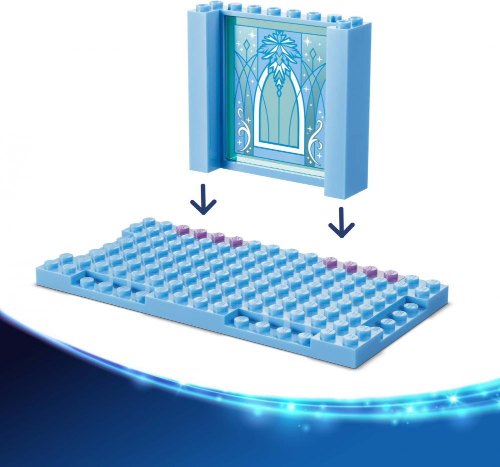 LEGO® Disney Princess Elsas Schlittenfahrt um den Eispalast 216 Teile 43281