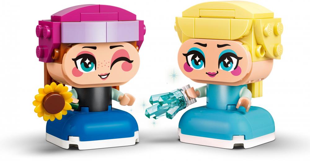 LEGO® Disney Princess Die Mini-Prinzessinnen Anna und Elsa 65 Teile 43284
