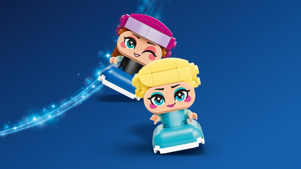 LEGO® Disney Princess Die Mini-Prinzessinnen Anna und Elsa 65 Teile 43284