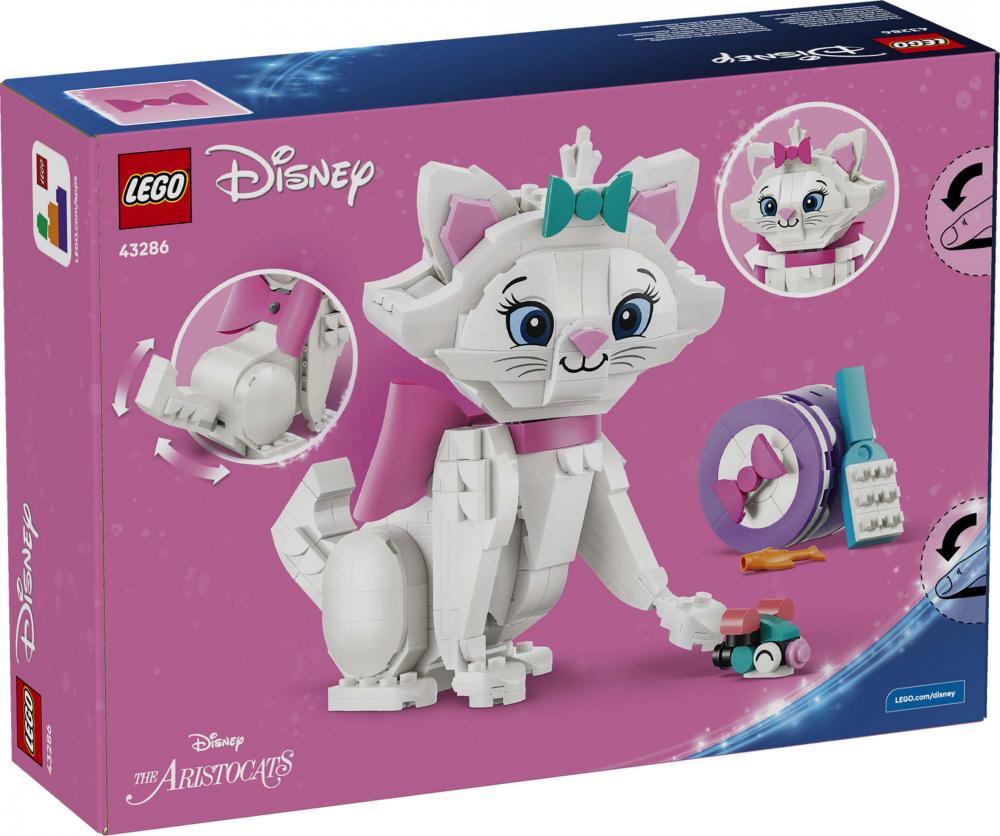 LEGO® Disney Classic Aristocats Bezaubernde Marie 369 Teile 43286