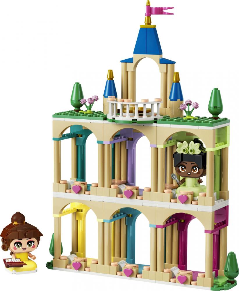 LEGO® Disney Princess Die Mini-Prinzessinnen Belle und Tiana mit ihrem Schloss 358 Teile 43291