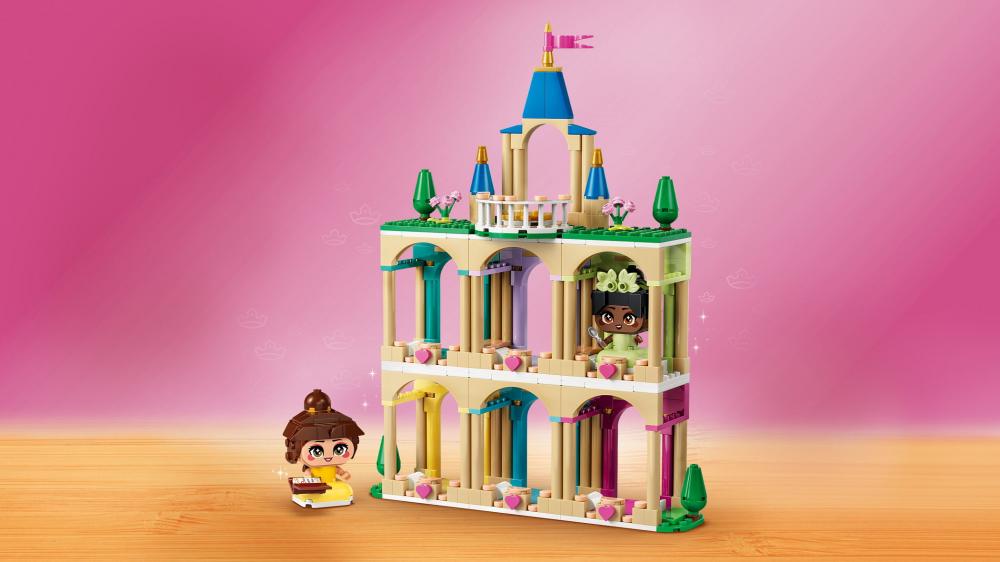 LEGO® Disney Princess Die Mini-Prinzessinnen Belle und Tiana mit ihrem Schloss 358 Teile 43291