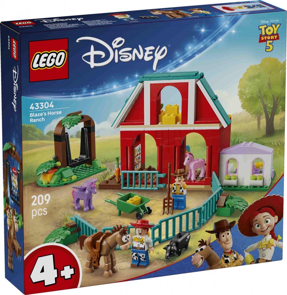 LEGO® Disney Pixar Blazes Pferderanch 209 Teile 43304