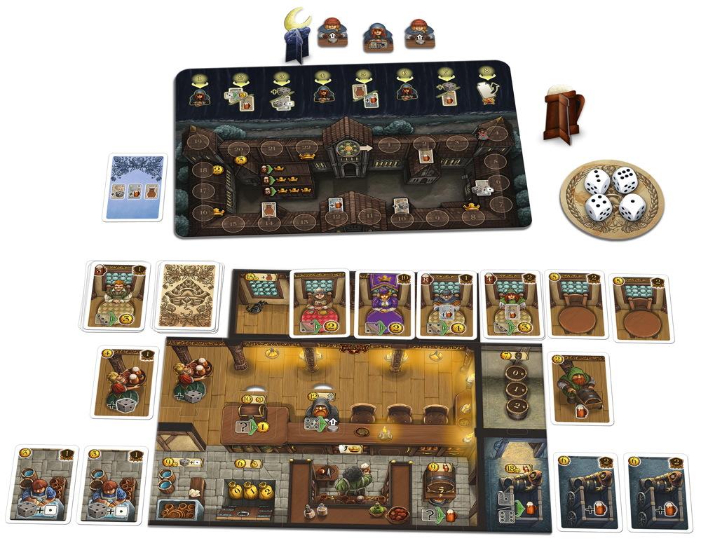 Schmidt Spiele Familienspiel Strategie- & Taktikspiel Die Tavernen im Tiefen Thal 49351