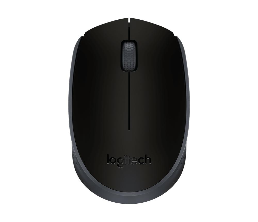 Logitech Maus M171 optisch Wireless kabellos 3 Tasten 1000 dpi schwarz 910-004424