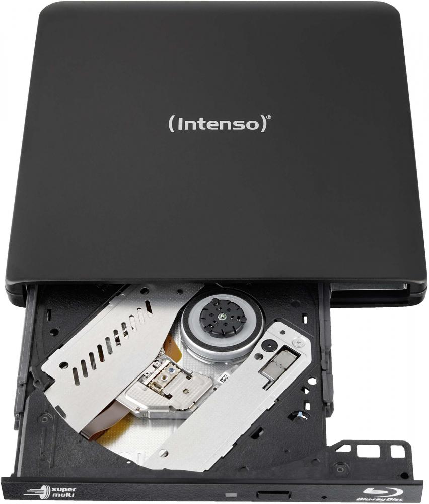 Intenso Brenner extern EOD 500BD SLIM BDXL für BD / CD / DVD / M-Disc Typ C USB 3.2 schwarz