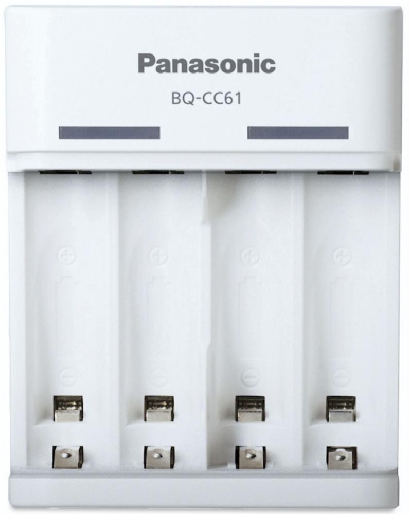Panasonic Akku Ladegerät Charger eneloop Basic USB Charger BQ-CC61USB für 4 AA / AAA
