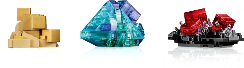 LEGO® Ideas Mineraliensammlung 880 Teile 21362