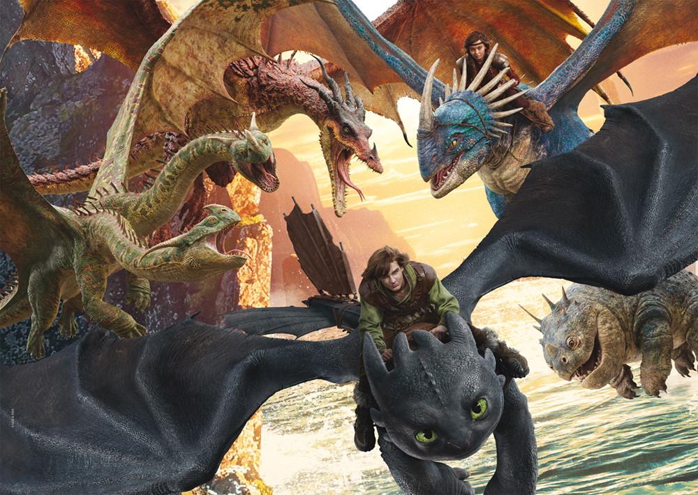 1000 Teile Schmidt Spiele Puzzle Dragons Drachenzähmen leicht gemacht 58582
