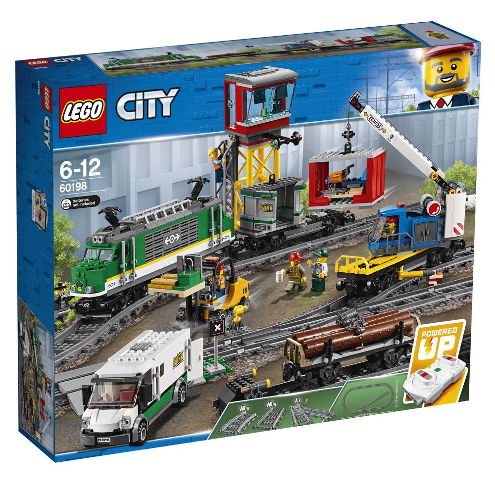 LEGO® City Eisenbahn Güterzug 1226 Teile 60198